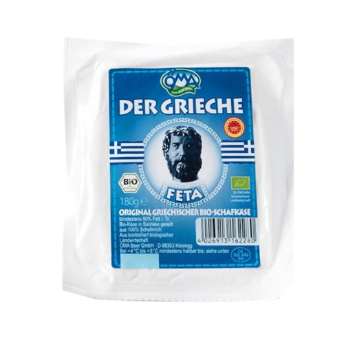 9827SER FETA BIO (50 % TŁUSZCZU W SUCHEJ MASIE) 180 g - OMA-1