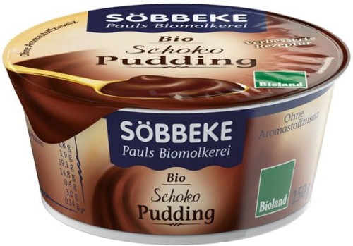 8924PUDDING O SMAKU CZEKOLADOWYM BIO 150 g - SOBBEKE-1