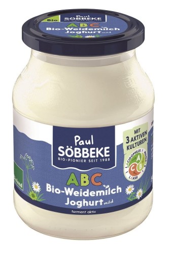 8987JOGURT PROBIOTYCZNY ABC (3,8 % TŁUSZCZU W MLEKU) BIO 500 g (SŁOIK) - SOBBEKE-1