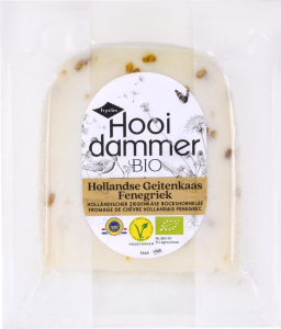 Kozi ser dojrzewający z kozieradką 50% tłuszczu bio 200 g - hooidammer