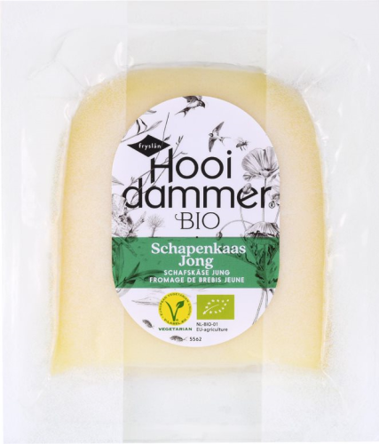 10554OWCZY SER YOUNG (KRÓTKO DOJRZEWAJĄCY) (50 % TŁUSZCZU W SUCHEJ MASIE) BIO 200 g - HOOIDAMMER-1