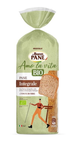 26393CHLEB TOSTOWY PEŁNOZIARNISTY BIO 400 g - IL BUON PANE-1