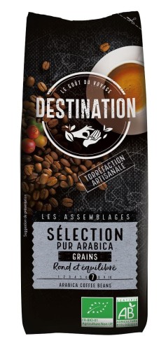 24096KAWA ZIARNISTA ARABICA 100 % SELECTION BIO 250 g - DESTINATION-1