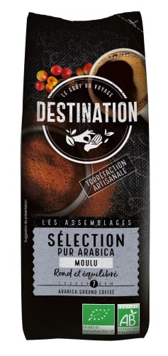 24097KAWA MIELONA ARABICA 100 % SELECTION BIO 250 g - DESTINATION-1