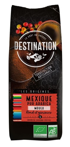 24098KAWA MIELONA ARABICA 100 % MEKSYK FAIR FOR LIFE BIO 250 g - DESTINATION-1