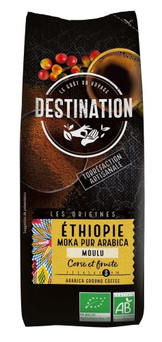24099KAWA MIELONA ARABICA 100 % ETIOPIA FAIR FOR LIFE BIO 250 g - DESTINATION-1