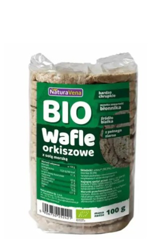 23455WAFLE ORKISZOWE PEŁNOZIARNISTE Z SOLĄ MORSKĄ BIO 100 g - NATURAVENA-1