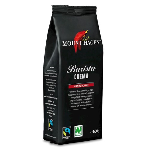 20954KAWA ZIARNISTA ARABICA 100 % BARISTA CREMA FAIR TRADE BIO 500 g - MOUNT HAGEN-1