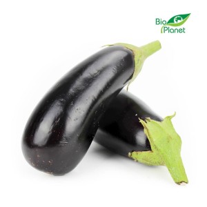 Bakłażan świeży bio około 0,50 kg