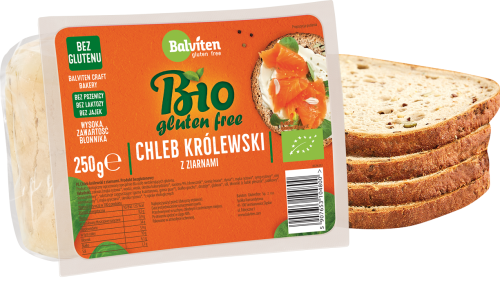 17380CHLEB KRÓLEWSKI Z ZIARNAMI BEZGLUTENOWY BIO 250 g - BALVITEN-1