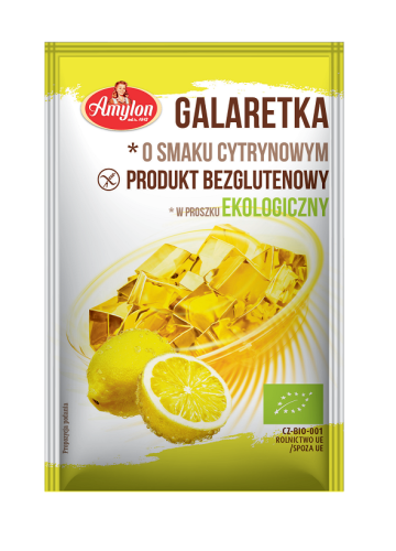 10403GALARETKA O SMAKU CYTRYNOWYM BEZGLUTENOWA BIO 40 g - AMYLON-1