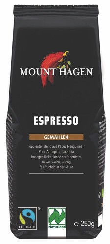 10788KAWA MIELONA ARABICA 100 % ESPRESSO FAIR TRADE BIO 250 g - MOUNT HAGEN-1