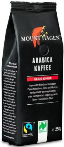 10794KAWA ZIARNISTA ARABICA 100 % FAIR TRADE BIO 250 g - MOUNT HAGEN-1