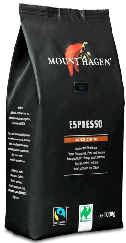10797KAWA ZIARNISTA ARABICA 100 % ESPRESSO FAIR TRADE BIO 1 kg - MOUNT HAGEN-1