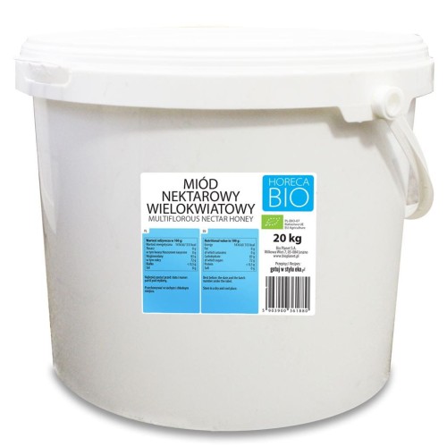 17811MIÓD NEKTAROWY WIELOKWIATOWY BIO 20 kg - HORECA-1