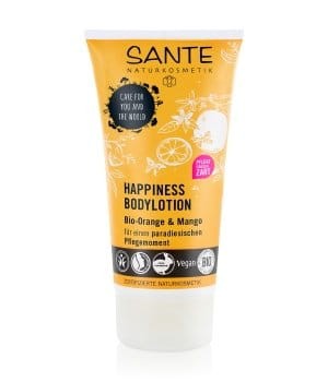 16434ŻEL POD PRYSZNIC HAPPINESS POMARAŃCZA I MANGO ECO 200 ml - SANTE-1