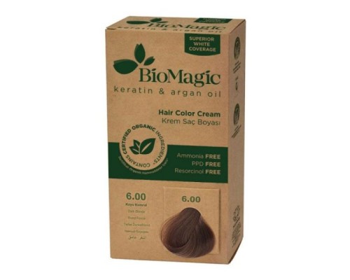19850FARBA DO WŁOSÓW CIEMNY BLOND (6.00) 250 g - BIOMAGIC-1