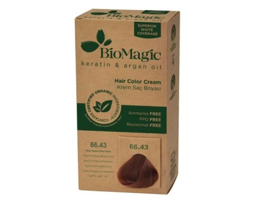 19868FARBA DO WŁOSÓW BARDZO CIEMNY MAHONIOWY BLOND (66.43) 250 g - BIOMAGIC-1