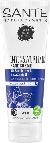 16422KREM DO RĄK INTENSYWNIE REGENERUJĄCY MASŁO SHEA I OLEJEK MAKADAMIA ECO 75 ml - SANTE-1