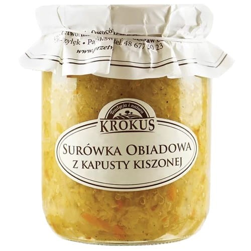 23711SURÓWKA OBIADOWA Z KAPUSTY KISZONEJ 500 g - KROKUS-1