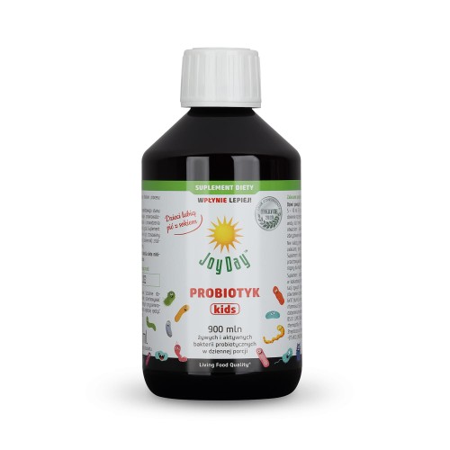 21883SUPLEMENT DIETY PROBIOTYK DLA DZIECI OD 3 ROKU ŻYCIA BEZGLUTENOWY BIO 300 ml - JOY DAY-1
