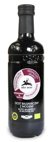13481OCET BALSAMICZNY Z MODENY FILTROWANY BIO 500 ml - ALCE NERO-1