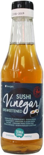 10319OCET RYŻOWY DO SUSHI NIESŁODZONY FILTROWANY BIO 250 ml (GENMAI SU VINEGAR)- TERRASANA-1