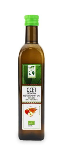 20193OCET JABŁKOWY 5 % NIEFILTROWANY BIO 500 ml - BIO PLANET-1