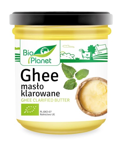 16687MASŁO KLAROWANE GHEE BIO 250 g - BIO PLANET-1