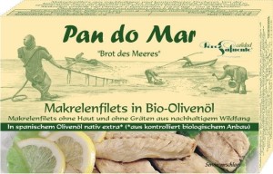 Makrela w bio oliwie z oliwek 120 g - pan do mar
