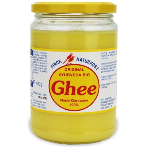 10622MASŁO KLAROWANE GHEE BIO 480 g - FINCK AYURVEDA-1