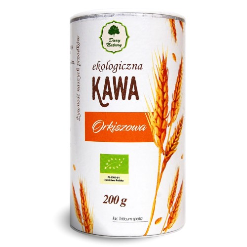 10666KAWA ZBOŻOWA ORKISZOWA BIO 200 g - DARY NATURY-1