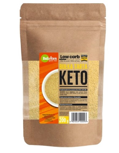 27135KETO BUŁKA TARTA BEZGLUTENOWA 200 g - BALVITEN-1