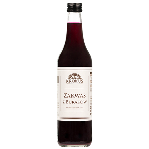 28288ZAKWAS Z BURAKÓW NIEPASTERYZOWANY 500 ml - KROKUS-1