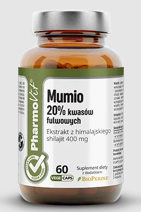 28006MUMIO EKSTRAKT (400 mg) 60 KAPSUŁEK - PHARMOVIT (CLEAN LABEL)-1