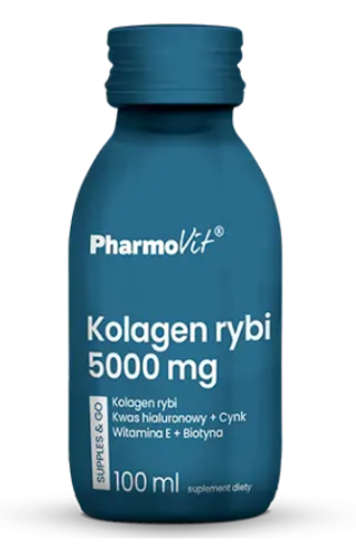 26954SHOT KOLAGEN RYBI (5000 mg) BEZGLUTENOWY 100 ml - PHARMOVIT-1