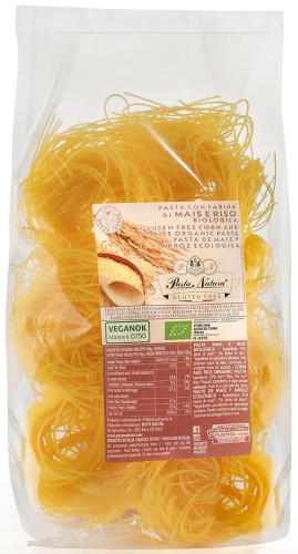 26243MAKARON (KUKURYDZIANO - RYŻOWY) SPAGHETTI BEZGLUTENOWY BIO 250 g - PASTA NATURA-1
