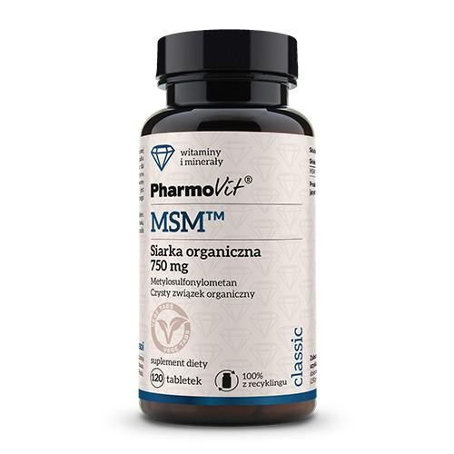26012MSM SIARKA ORGANICZNA (750 mg) 120 TABLETEK - PHARMOVIT (CLASSIC)-1