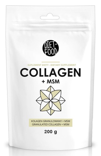 25660KOLAGEN WOŁOWY + MSM INSTANT 200 g - DIET-FOOD-1