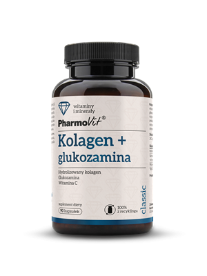 25643KOLAGEN + GLUKOZAMINA 90 KAPSUŁEK - PHARMOVIT (CLASSIC)-1