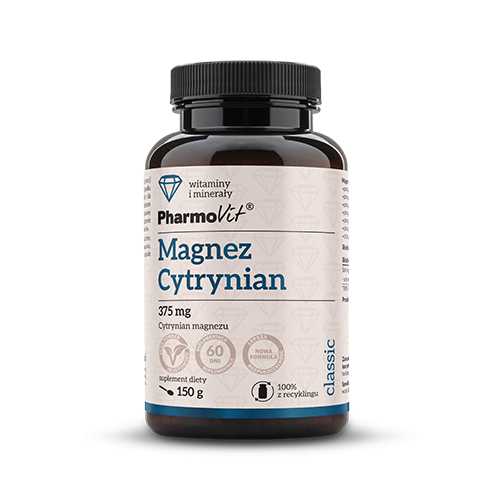 24624CYTRYNIAN MAGNEZU PROSZEK BEZGLUTENOWY 150 g - PHARMOVIT (CLASSIC)-1
