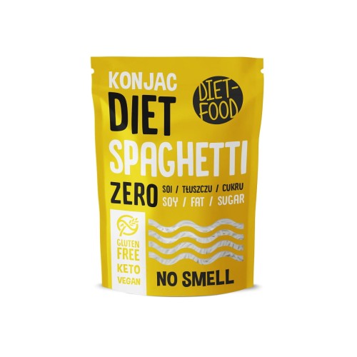 23782MAKARON (KONJAC) SPAGHETTI BEZGLUTENOWY 270 g (200 g) - DIET-FOOD-1