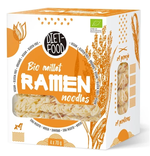 23833MAKARON (JAGLANY) RAMEN BEZGLUTENOWY BIO 280 g - DIET-FOOD-1