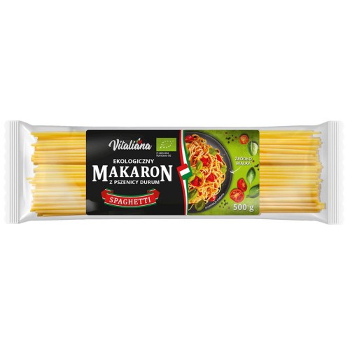 23354MAKARON (SEMOLINOWY) SPAGHETTI BIO 500 g - VITALIANA-1