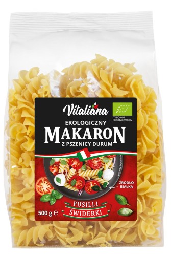 23355MAKARON (SEMOLINOWY) FUSILLI BIO 500 g - VITALIANA-1