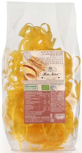 23064MAKARON (KUKURYDZIANO - RYŻOWY) TAGLIATELLE BEZGLUTENOWY BIO 250 g - PASTA NATURA-1