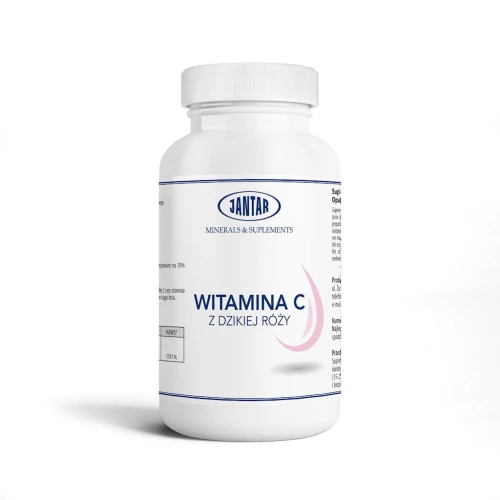 22749WITAMINA C Z DZIKIEJ RÓŻY (945 mg) 100 KAPSUŁEK - JANTAR-1