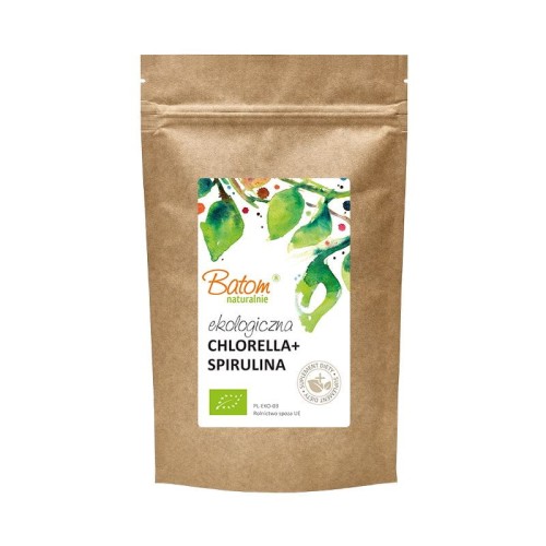 22550CHLORELLA + SPIRULINA BIO 625 TABLETEK - BATOM-1