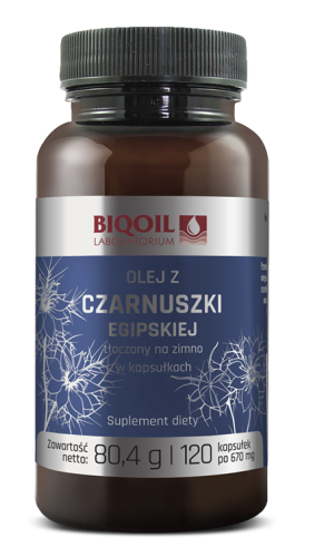 18418OLEJ Z CZARNUSZKI EGIPSKIEJ TŁOCZONY NA ZIMNO (670 mg) 120 KAPSUŁEK - BIOOIL-1