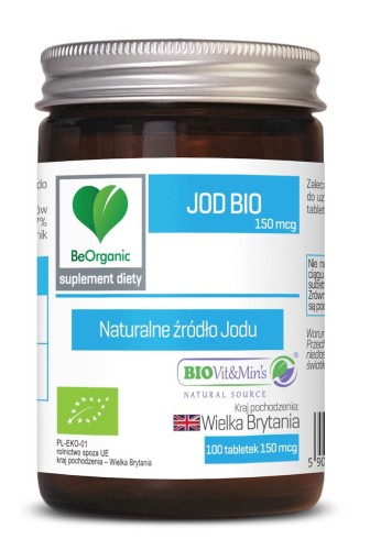 18154JOD BIO (150 mcg) 100 TABLETEK - BE ORGANIC-1